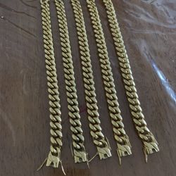 Cuban link bracelets (12mm)