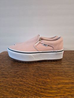Vans Asher Slip-On Platform Fashion Sneakers 
Women's Size US 7