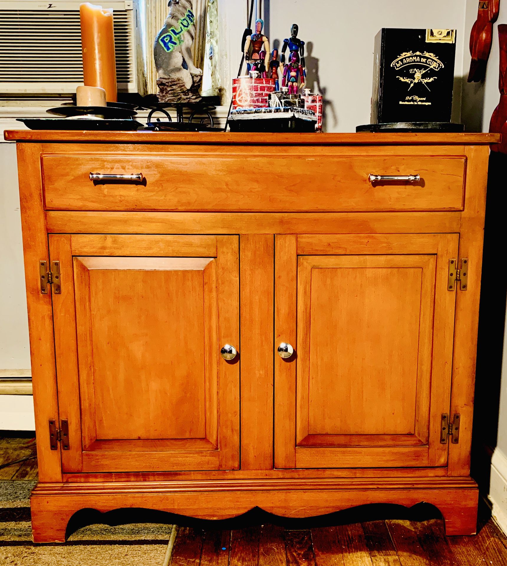 Two Door / One Drawer Cabinet