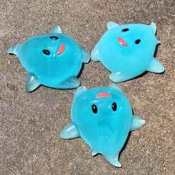 Lumalee- Super Mario Bros- Resin -glow in the dark figure - paperweight- decorative figure- collectible