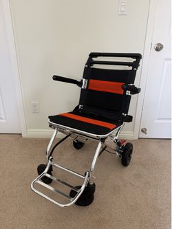 Compact Foldable Wheelchair