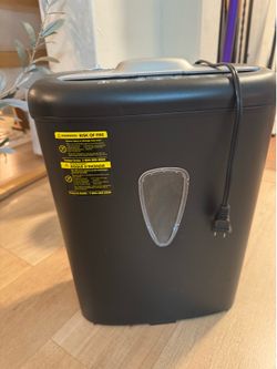 Amazon basic shredder