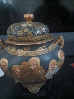 Antique Satsuma vase