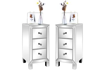 Mirrored Nightstands