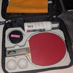 Butterfly Table Tennis Racket and Case Set
