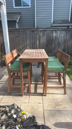 Outdoor Dining Table Set