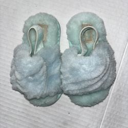 Ugg Fluffy Yeah Wavy Slides 