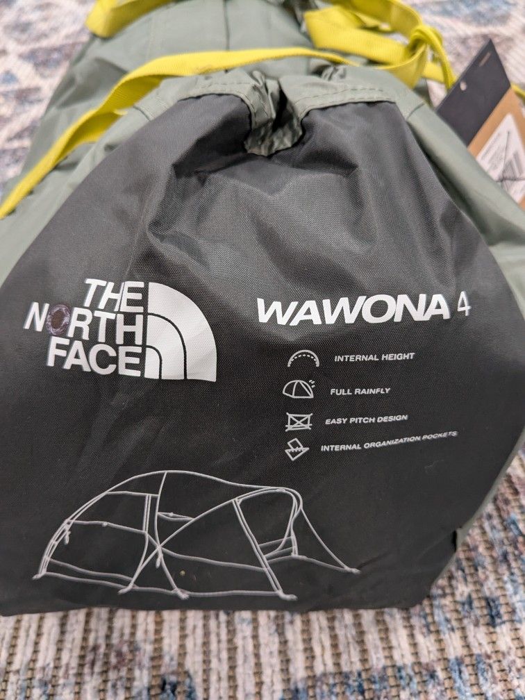 North Face Wawona Four Person Tent (NWT)