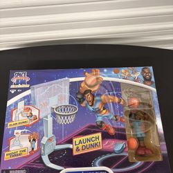Space Jam A New Legacy Super Shoot & Dunk Basketball Game W Lebron James Figure