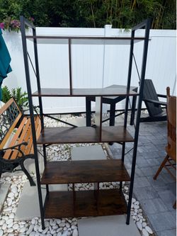 Modern Industrial Bookshelf / Display Shelf – $95 OBO