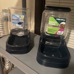 Cat Or Dog Feeder And Water Feeder