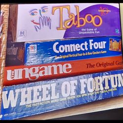 (4) board Games $20 each