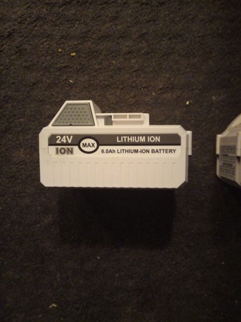 24v Lithium Ion Battery 6.0 Ah