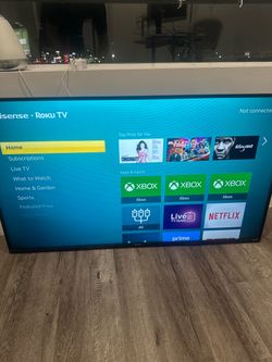 Roku Hisense 43 inch Tv