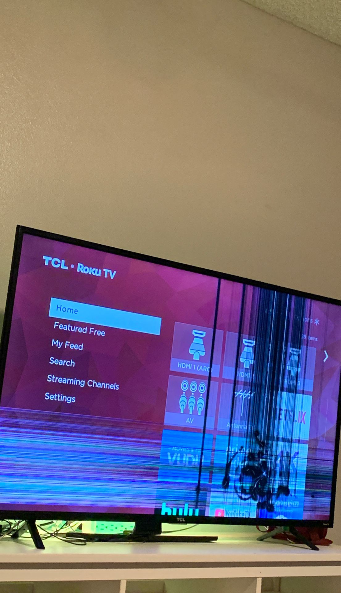 55 inch Roku TCL TV