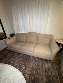 Beige couch