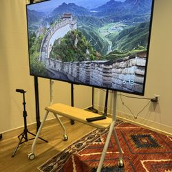 55” Smart TV + TV Stand – Great Condition 