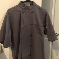 Dark Grey Chef Coat