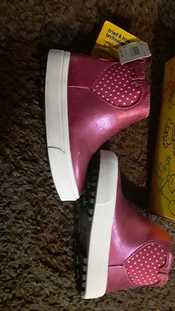 Brand New little Girl Boots Pink Size 7