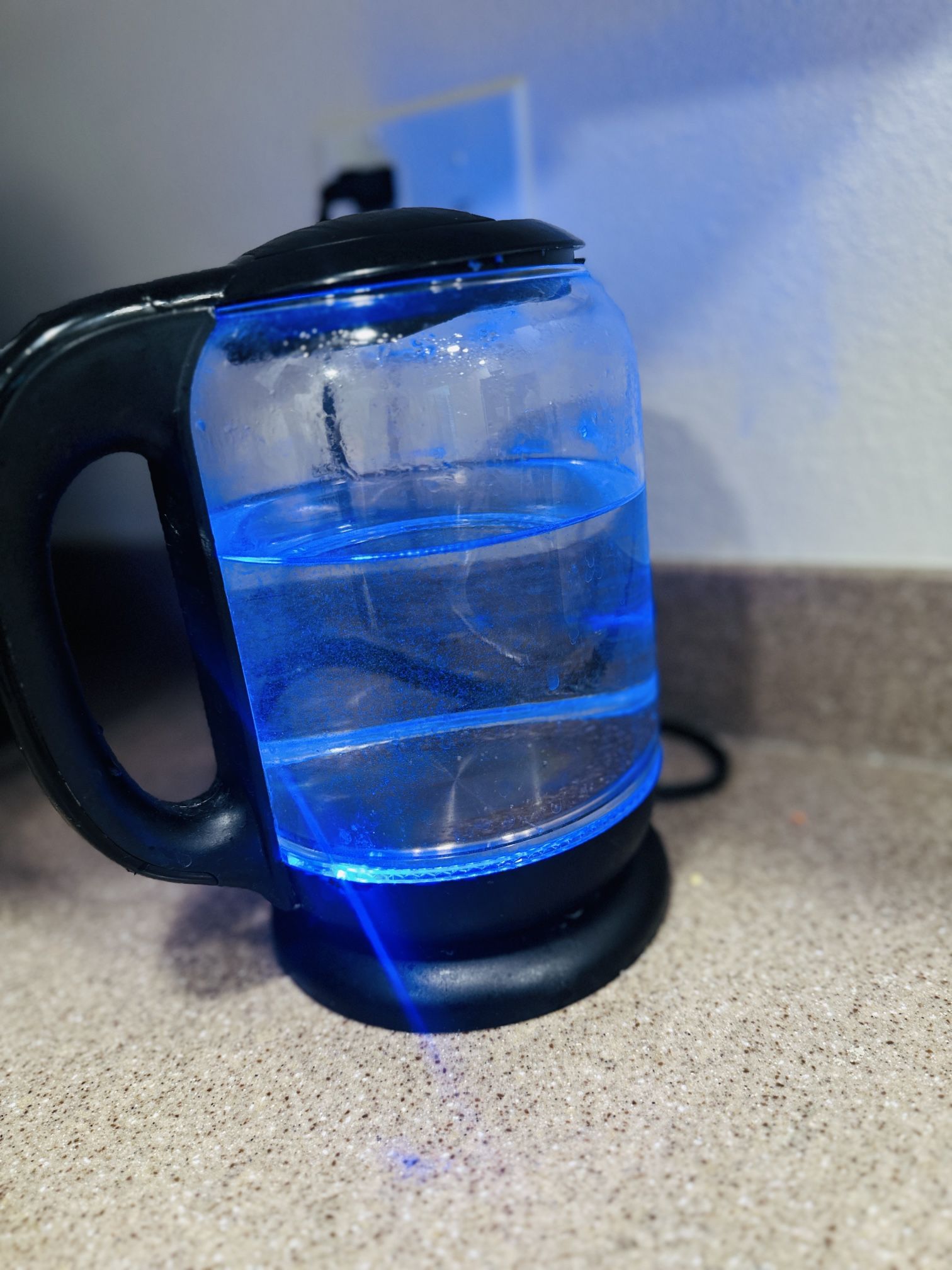 Chefman 1.7 Liter Electric Glass Tea Kettle