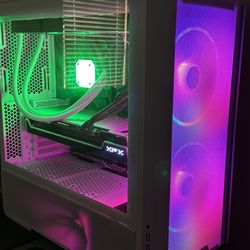 XFX 7900xt 20gb and i9 intel white gaming pc DDR5