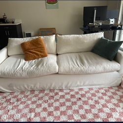 World Market Brynn Feather Filled Sofa