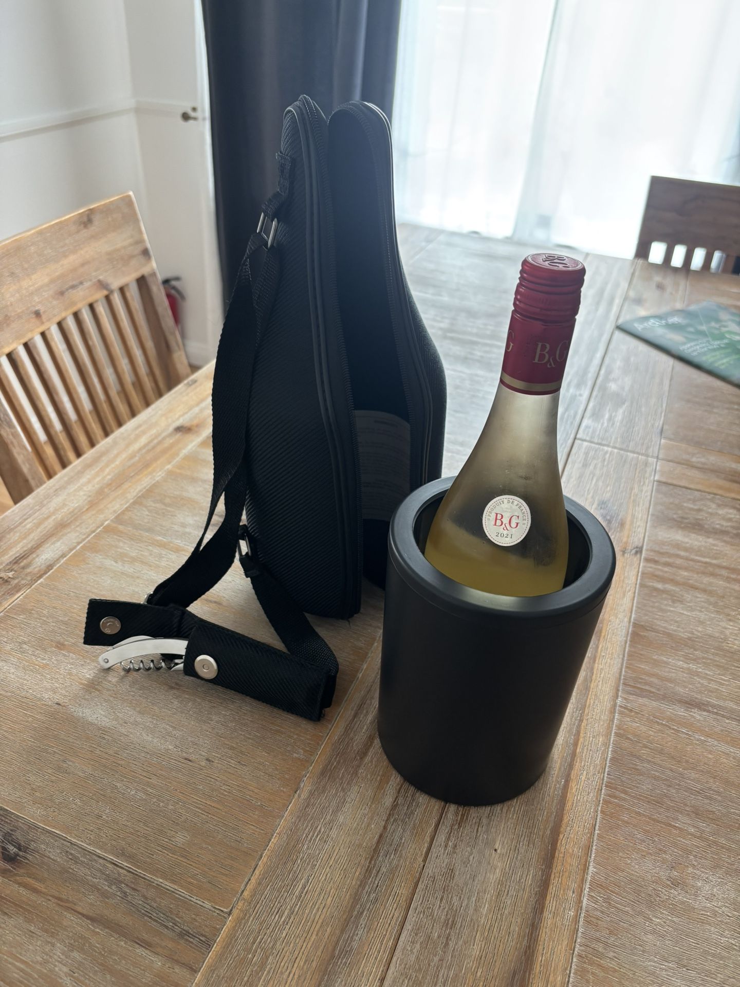 Wine Cooler Caddy