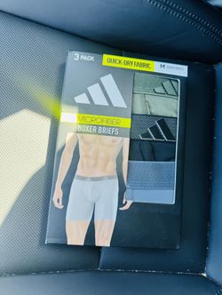 Adidas Men’s Boxer Briefs - 3 Pack - Size M