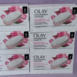 Jabón olay paquetes de 6 barras