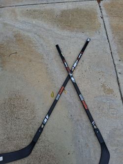 Anahiem Ducks hockey sticks