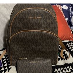 Mochila Y Cartera Michael Kors 