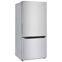 30 in. 18.7 cu. ft. Bottom Freezer Refrigerator in Fingerprint Resistant Stainless Steel, Garage Ready