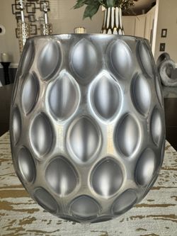 Decorative Silver Vase