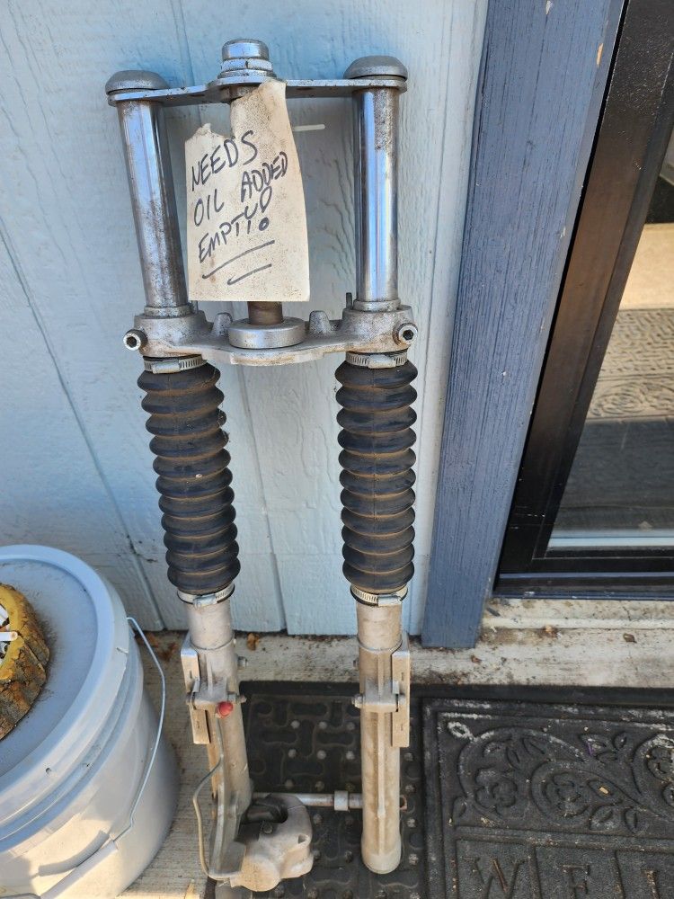 Motorcycle Forks Possibly Harley-Davidson