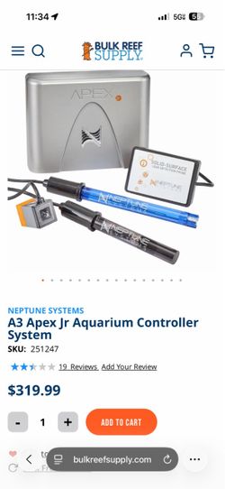 Aquarium reef neptune apex jr