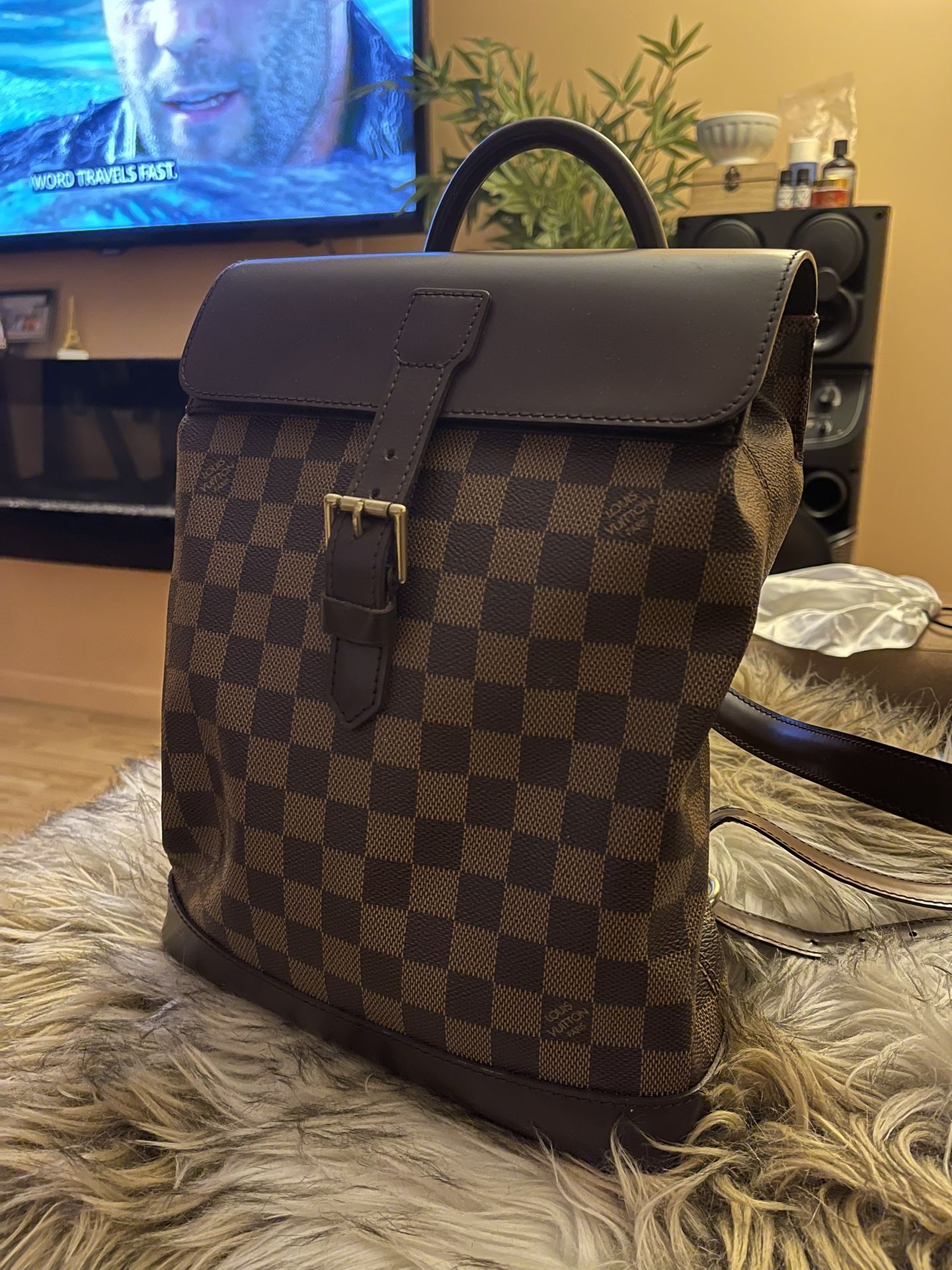 Authentic Louis vuitton backpack