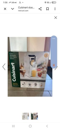 Cuisinart 6 in 1 slushie and soft serve maker