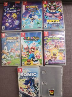Nintendo switch video games bundle