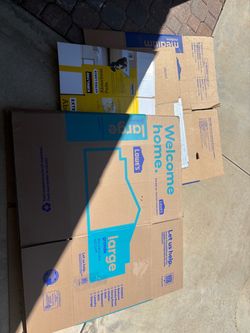 Moving boxes