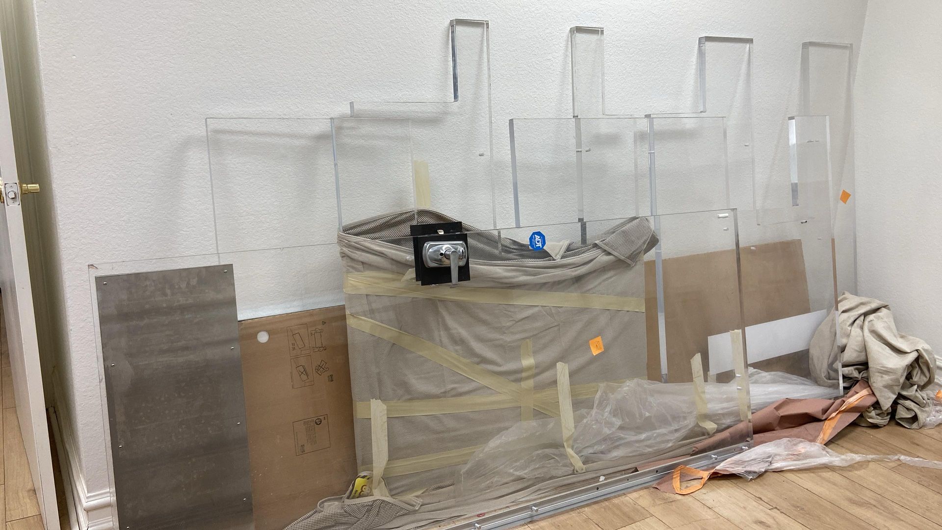 Bullet proof Counter Glass And Door