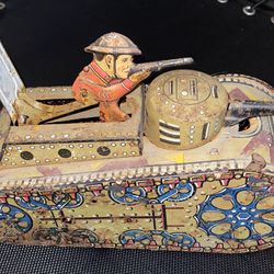 Antique Toy Tank