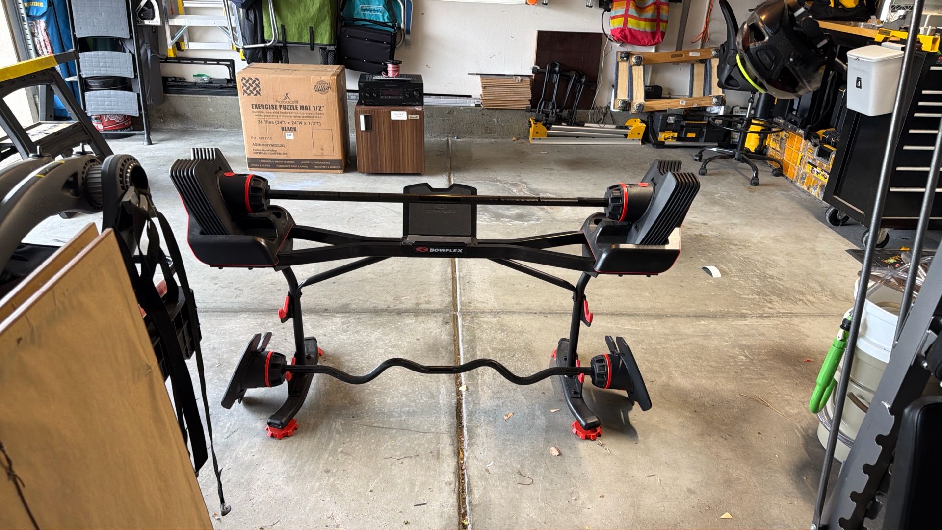 Bowflex 2080 Selectable barbell and curl bar