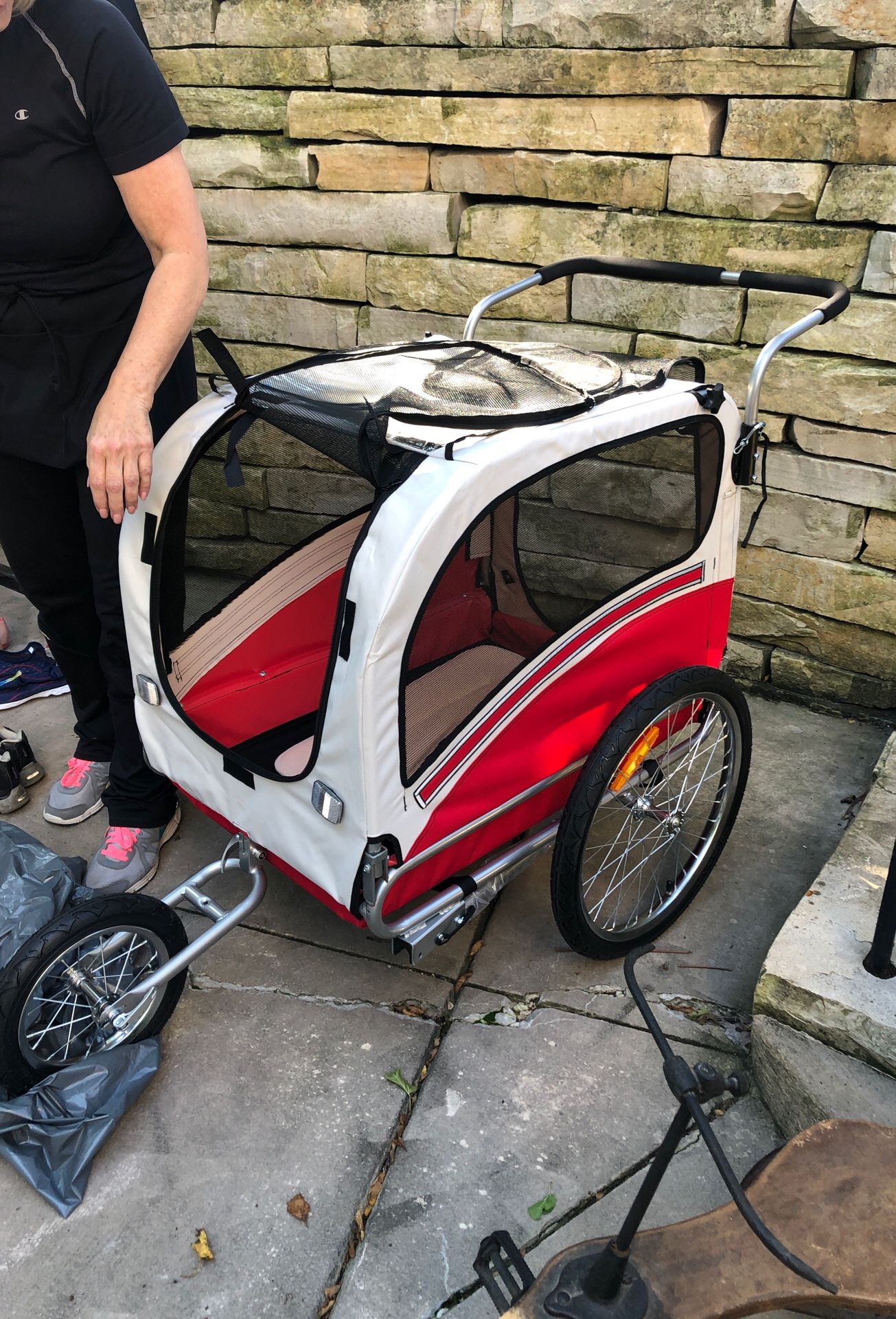 Dog stroller for bigger dog