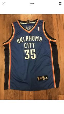 KEVIN DURANT AUTHENTIC JERSEY SZ 52 OKC