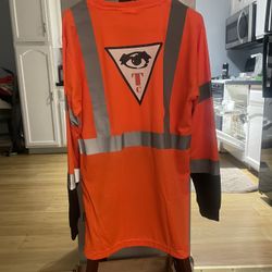 Safety Reflective Shirts, Size Large (5)All Brand New Six Shirts With One Hat. East Haven.shirts,