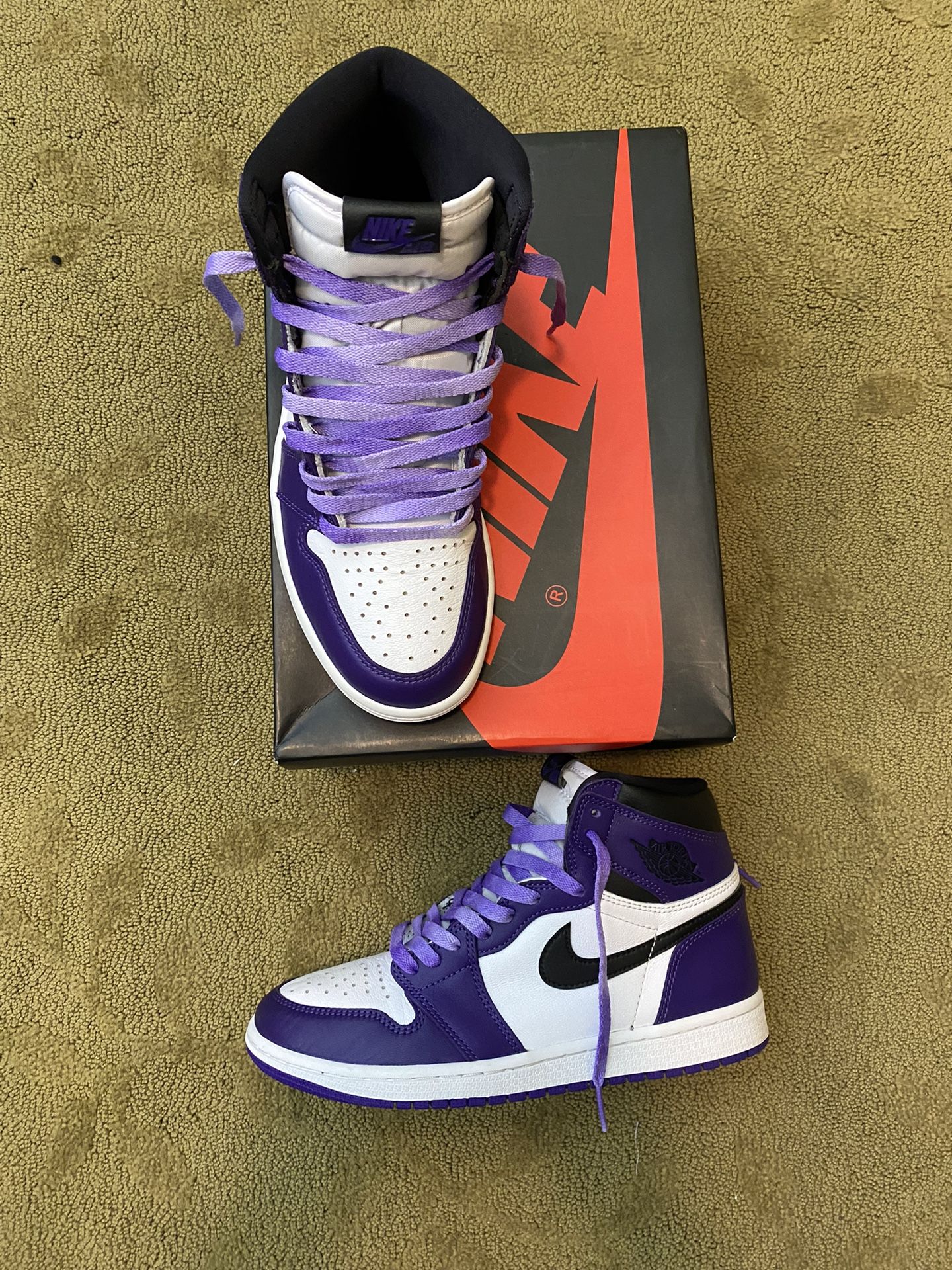 Jordan 1 High Court Purple 2.0