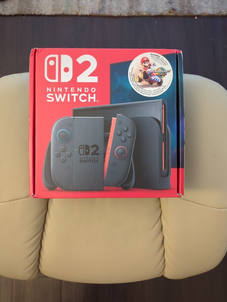 Brand New Mario Kart Switch 2 System Bundle