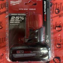 Milwaukee M12 12-Volt Lithium-Ion XC High Output 5.0 Ah Battery Pack