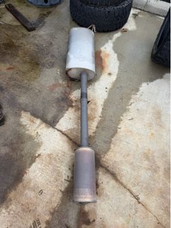 Metal muffler Ford F150 2018 2020