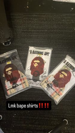 A Bathing Ape BAPE Graphic T-Shirts (3)